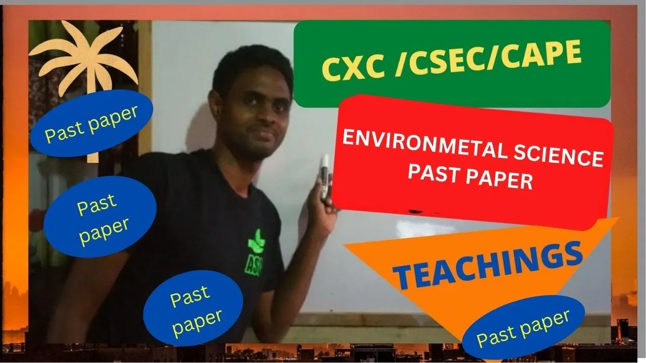 Module 2 questions - 2017 Envi Paper 2 past paper Module 2 questions