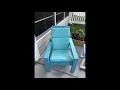 BOSSIMA Indoor Outdoor High Back Chair Cushions Replacement Patio Chair Seat Cushions Set of 4