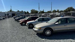 Project Cars for Sale at Picknpull in Rocklin California