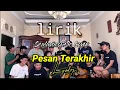Download Lagu Pesan terakhir -LYODRA || Video Lirik (Scalavacoustic Cover)