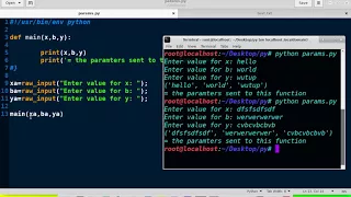 Python Passing Parameters To Functions Tutorial