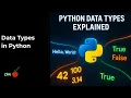 Python Data Types Explained Strings Numbers More Python for Beginners