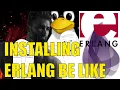 installing erlang and elixir on linux be like