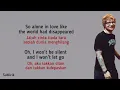 Ed Sheeran - Afterglow | Lirik Lagu Terjemahan