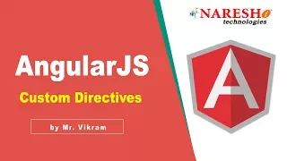 AngularJS Custom Directives AngularJS Tutorial Mr Vikram