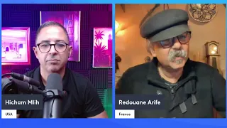 الفنان رضوان عاريف عضو مجموعة ناس الغيوان علال في برنامج مباشرة مع هشام 