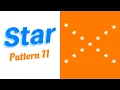 Printing Star Pattern in C Language Pattern 11