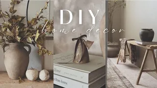 9 DIY Home Decor Ideas Vintage Skinny Bench Vintage Vases Easy Affordable DIY Ideas