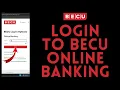 How to Login to Becu Online Banking 2026