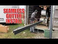 Seamless Gutter Installation Quick and Dirty