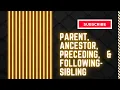 parent ancestor preceding following sibling Selenium WebDriver with Python Tutorial 22