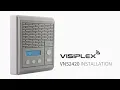 VNS2420 Wireless Intercom Station Installation