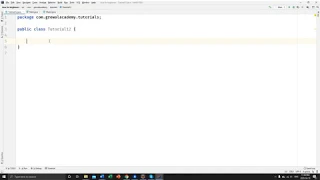 Java Beginners Tutorial - 12 How to create a method void String