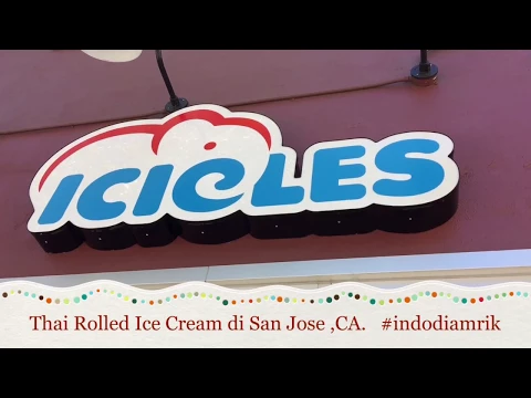 Download MP3 Thai Rolled Up Ice Cream at SanJose, CA #indodiamrik #thairollupicecream #icicles