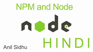 Node js tutorial in Hindi NPM node package manager