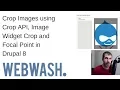 How to Crop Images using Crop API Image Widget Crop and Focal Point in Drupal 8