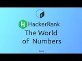 The World of Numbers HackerRank Linux Shell