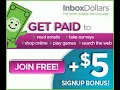 Making Money With Inboxdollars CASHOUT