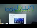 Sony XAV-AX5000 Apple CarPlay Android Auto Head Unit in 2012 Toyota RAV4