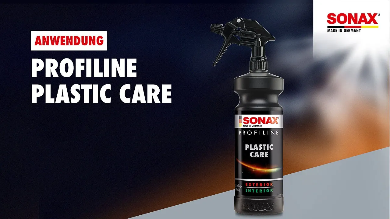 Anwendung SONAX PROFILINE PlasticCare