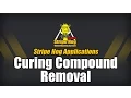Stripe Hog Applications - Curing Compound Removing