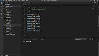 Node js for Absolute beginners in Sinhala - 11 Arrays JavaScript and process argv Node js