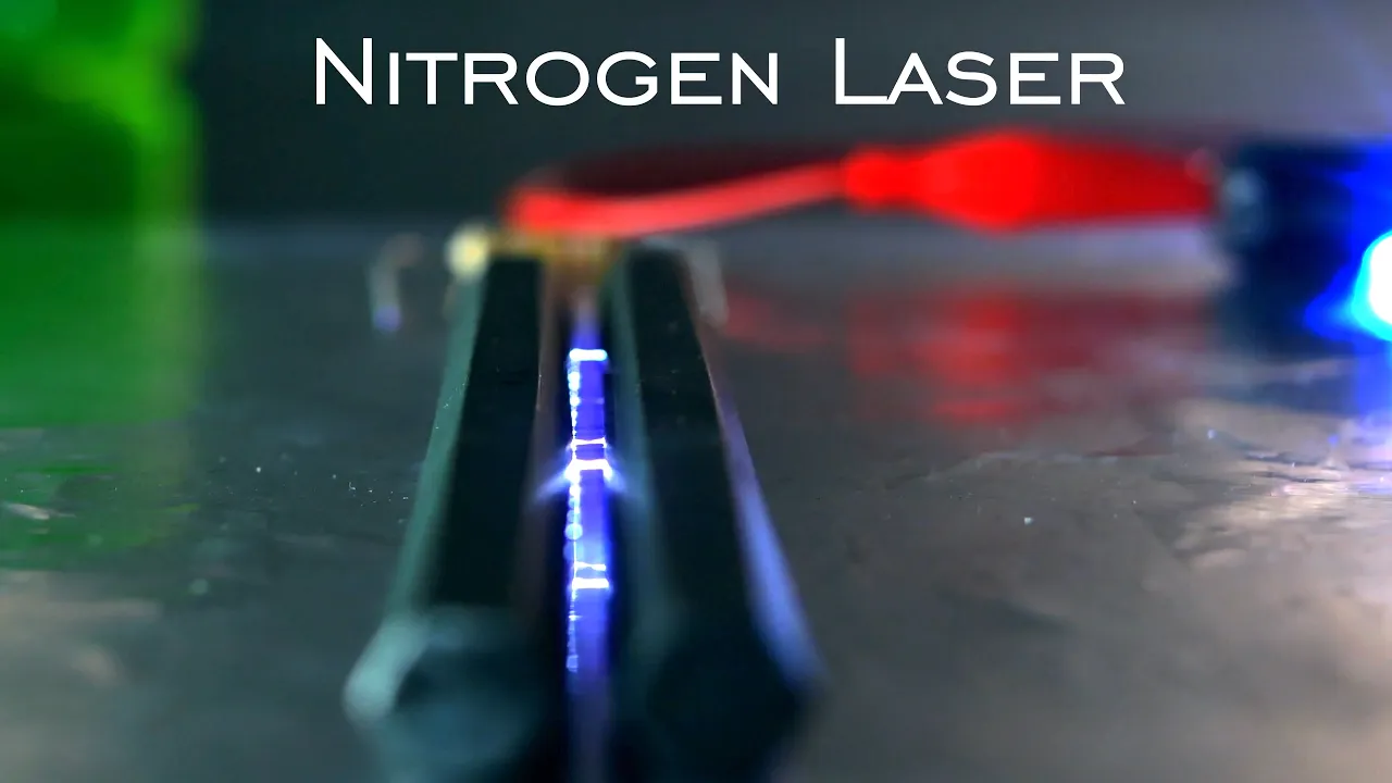 Building A Simple High Voltage Nitrogen Laser (Ft. StyroPyro + giveaway)