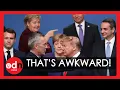 Download 7 Awkward Moments you Missed from the NATO Summit in London mp4 3gp mp3 videos - waplic