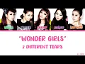 Wonder Girls (원더걸스) - 2 Different Tears [Color Coded Lyrics Han/Rom/Eng]