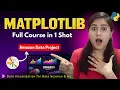 Matplotlib Full Course in 1 Shot Amazon Dataset Project Data Visualization for Data Science ML