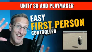 Beginner VERY EASY First Person Controller with Playmaker in Unity 3D