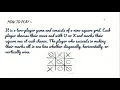 Tic-tac-toe game in python