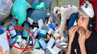حاجات غريبة داخل صناديق القمامة         ميدا  مواقف دندنها