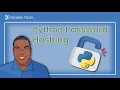 Mastering Python s Hash Lib and SHA256 for Secure Passwords Blockchain Insights