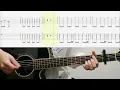 花に亡霊 / ヨルシカ - ギター弾いてみた【バッキングギターTAB譜付き】 / Yorushika - Ghost In A Flower