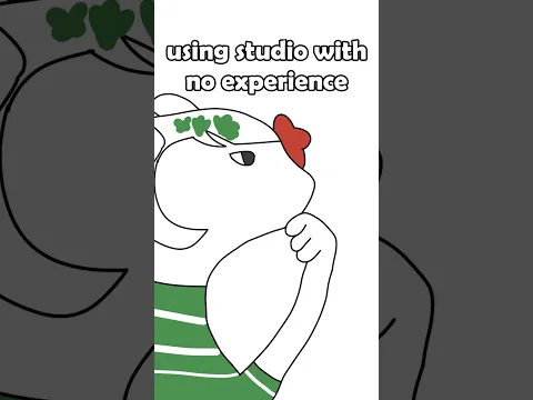 When You Try To Use Roblox Studio With No Experience | Roblox Short Meme