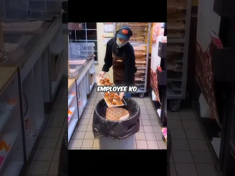 This Dunkin’ Donuts Worker Has a Heart of Gold ❤️🍩 #shorts #cats