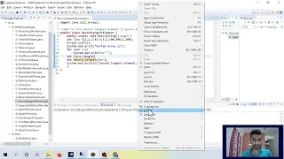 Java Program to find Second Third or any Largest and Smallest Number in an Array Live and dry Run