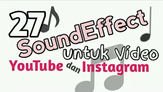 Download 27 sound effects langganan para youtuber Indonesia MP3