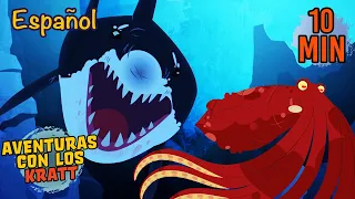 Todas las batallas de criaturas Parte 2 | Animales para niños | Aventuras con los Kratt