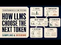 How LLMs Choose the Next Token Sampling and Decoding