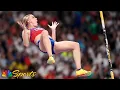 Katie Moon s LAST CHANCE CLEARANCE snags pole vault three-peat gold U S 1-2 at worlds NBC Sports