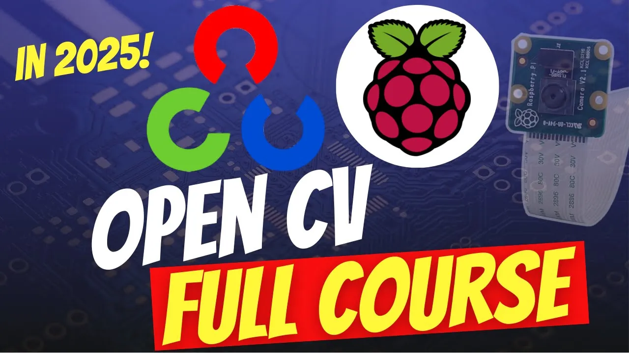 OpenCV for Raspberry Pi - Full Course
