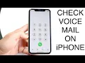 How To Check Voicemail On iPhone