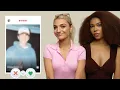 Women React To Dating Profiles Swipe In Real Time
