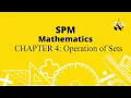 SPM KSSM Mathematics Chapter 4 Operations of Sets 2 examples of python programming