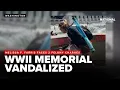 Woman faces federal charges after World War II Memorial vandalism