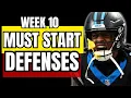 These Defenses Will DOMINATE Week 10 Of Fantasy Football