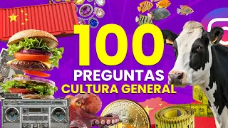 ¿CUÁNTO SABES DE CULTURA GENERAL? 🧠🤓📚 - 100 Preguntas Para APRENDER de Cultura General 😉