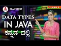 Data Types in Java kannada What is DataType full Explanation Learn Coding